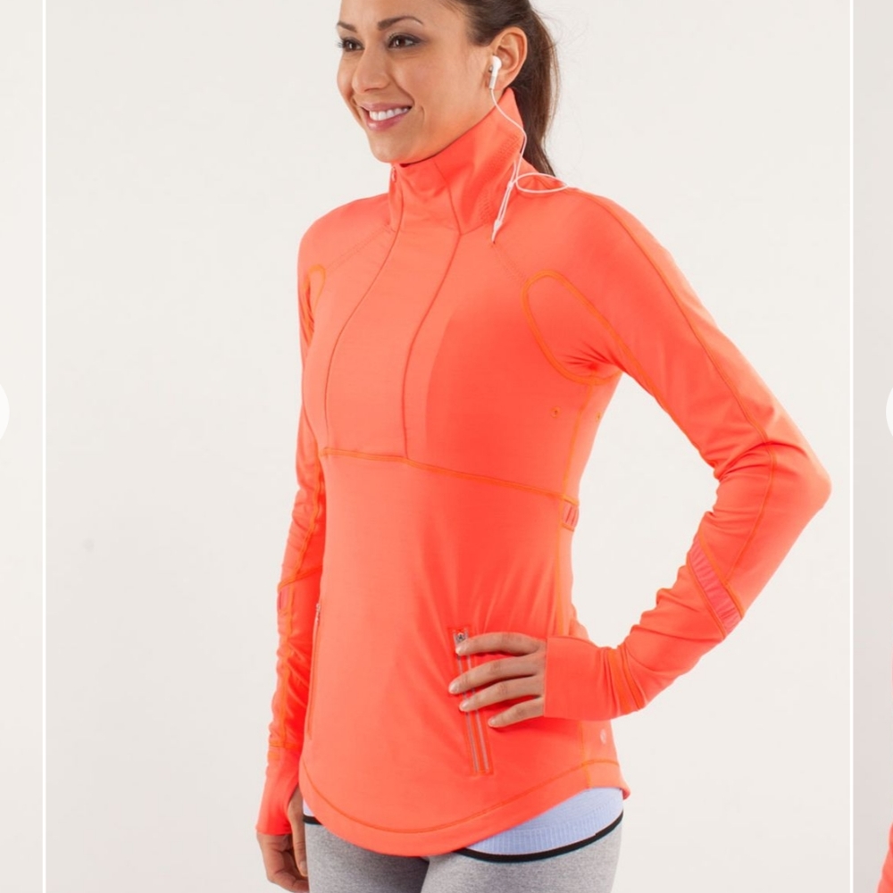 Lululemon Run: Reflect Pullover Light Flare